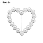 clips serviette or argent strass décoratifs élégants carré rond cœur étoile diverse formes