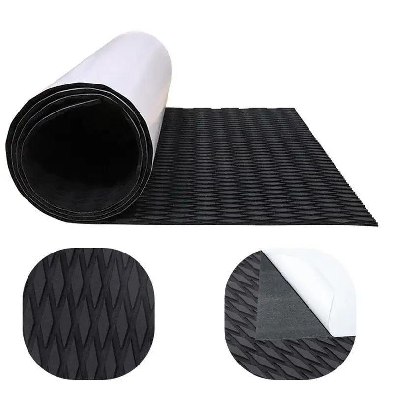 tapis antidérapant mousse EVA surf paddle kayak bateau yacht texture losange adhésif sécurité sport