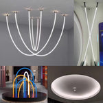 manchon silicone flexible diffuseur ruban led smd cob blanc moderne étanche éclairage intérieur