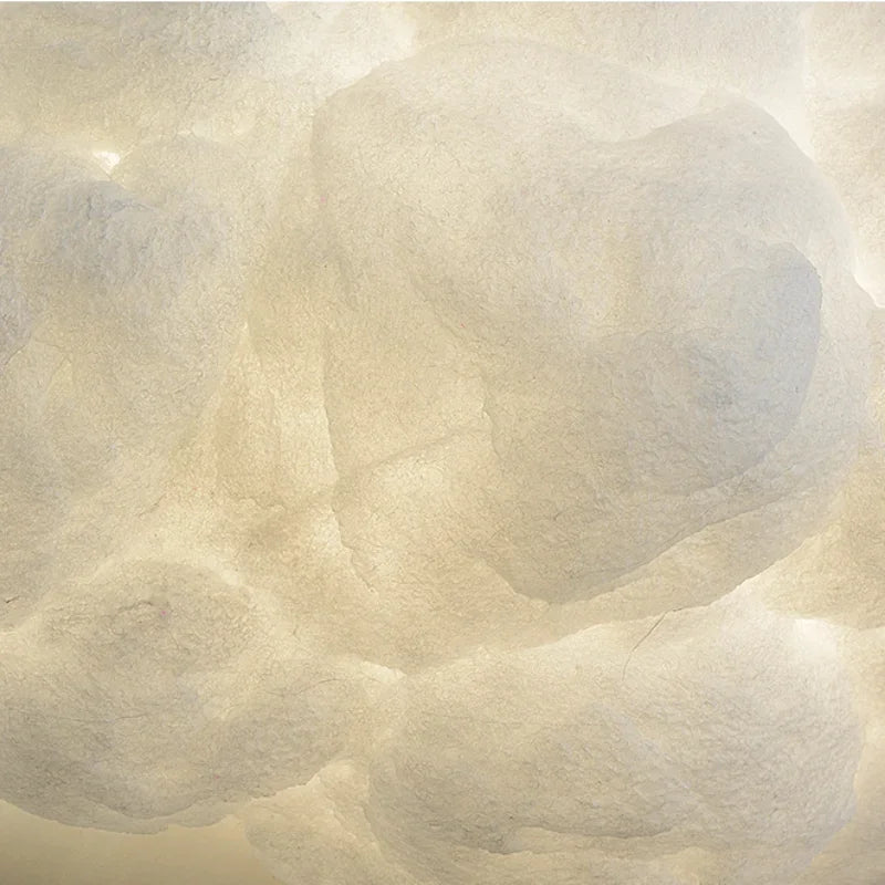 lampe nuage blanc moelleuse éclairage murale moderne enfilade enfant chambre led fixée mur