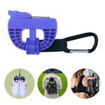 clips chaussures multifonctionnels noir blanc bleu vert orange rose violet pratiques pochettes serrage non