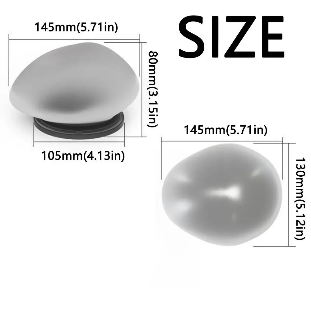 lampe solaire décoration extérieure led œuf pierre couleurs variées moderne minimaliste