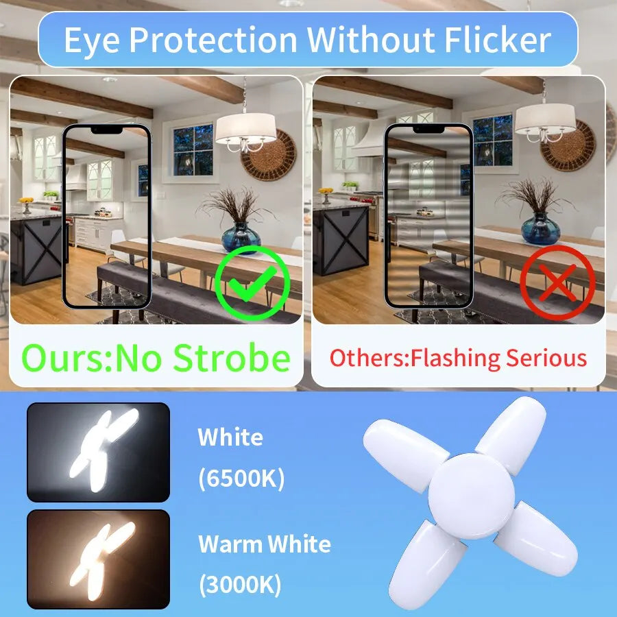 lampe led e27 blanc moderne 28w 6500k angle ajustable 90° suspension