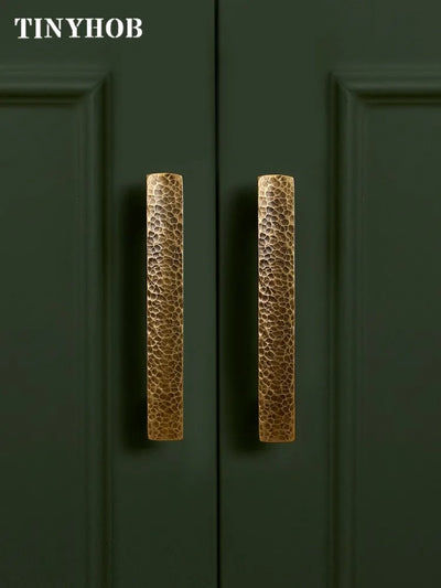 Poignée marteau laiton massif Art déco rétro