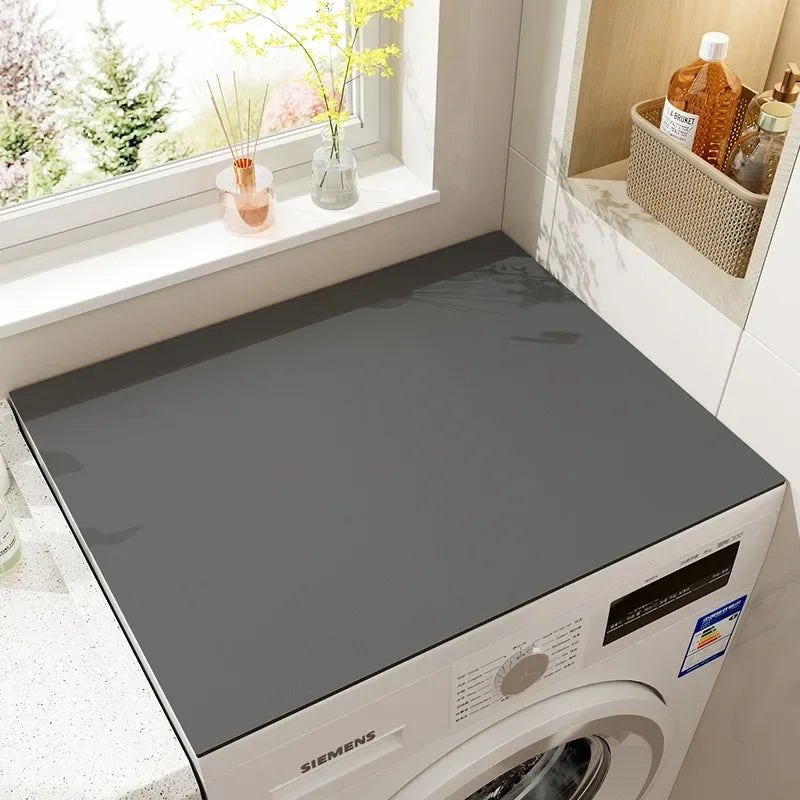 tapis séchage gris moderne anti bactérie anti dérapant rectangle respectueux environnement