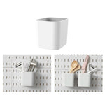 porte serviettes blanc noir clips boîte rangement moderne minimaliste plastique