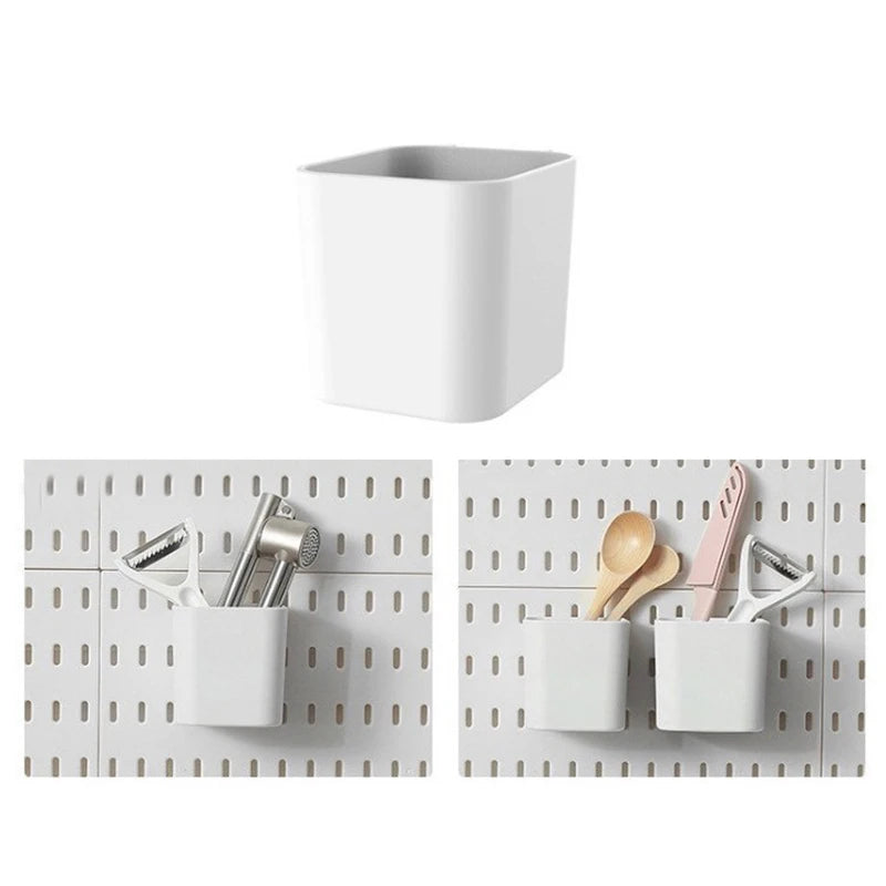 porte serviettes blanc noir clips boîte rangement moderne minimaliste plastique