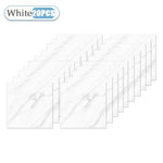 carrelage marbré blanc gris moderne adhésif résistant eau pvc pet xpe 30x30cm