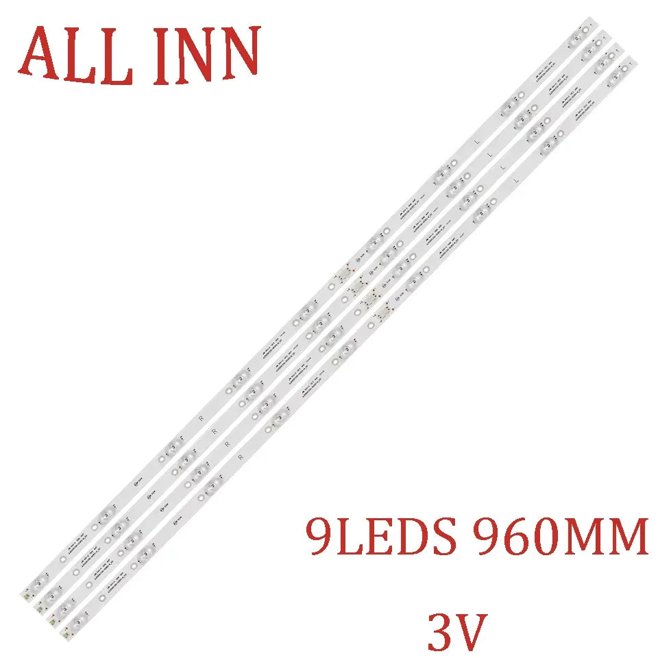 barre led 960mm leds 3v moderne blanc kit rétroéclairage télévision