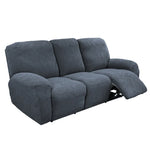 housses canapé gris imprimé végétal moderne pièces adhésifs polyester lavable printemps été
