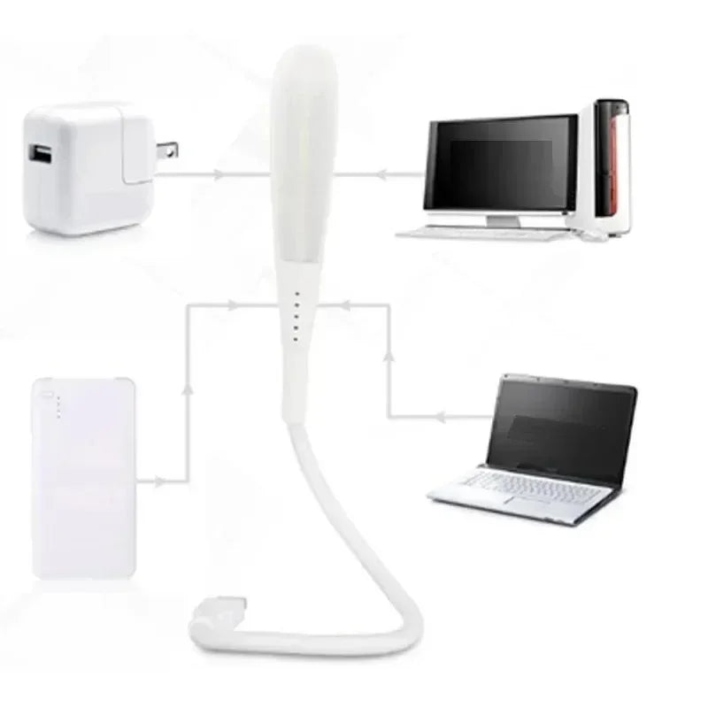 lampe usb flexible éclairage rgb blanc rose bleu turquoise moderne minimaliste trois intensités basse
