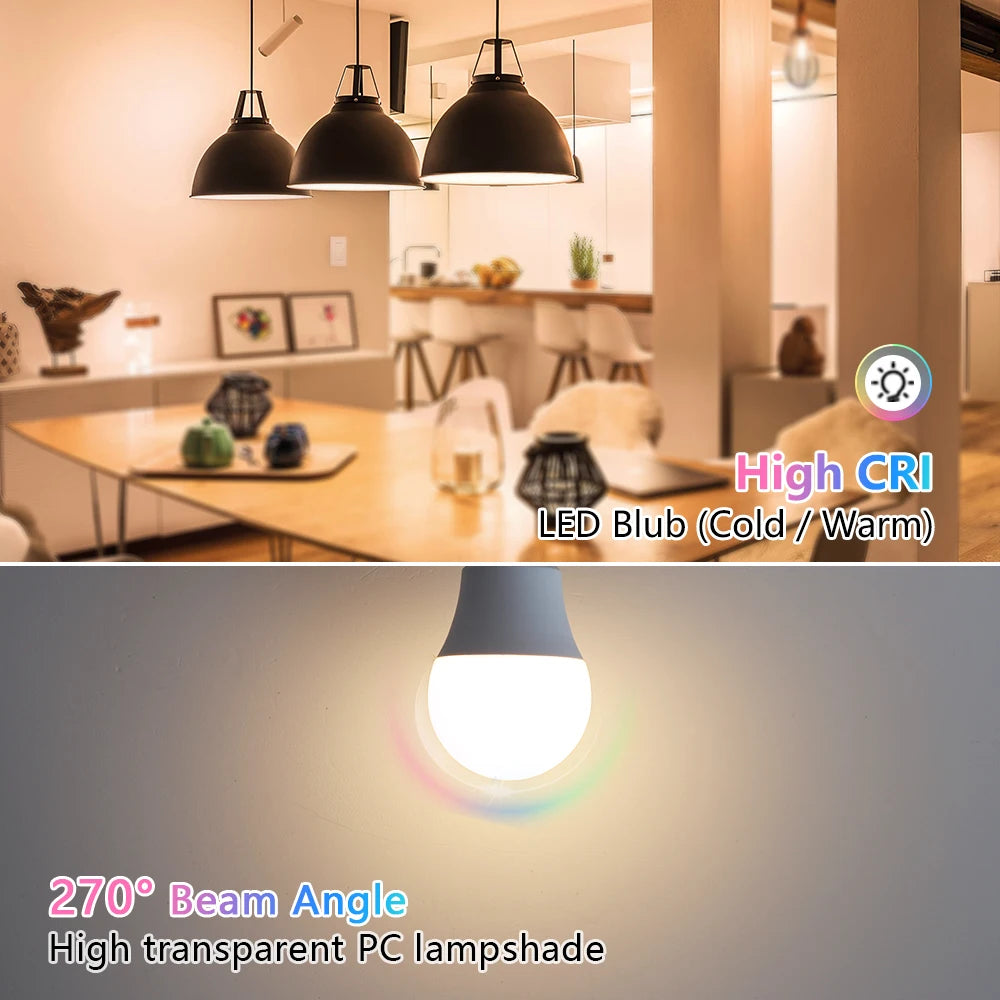 ampoules led e27 blanc moderne 3w 6w 9w 12w 15w 18w 270 deg opacité