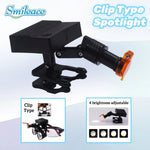 projecteur led clip noir 5w charge rapide 24000lux ajustable dentisterie