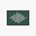 tapis salon motif tigre léopard ethnique rouge beige noir décoratif intérieur maison