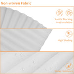 rideau plissé noir opacité clips ajustables marron semi opaque moderne gris opacité blanc semi