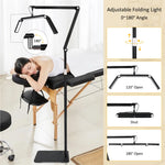 lampe table moderne réglable noir télécommande clips 360 rotation 180 pliage haute luminosité