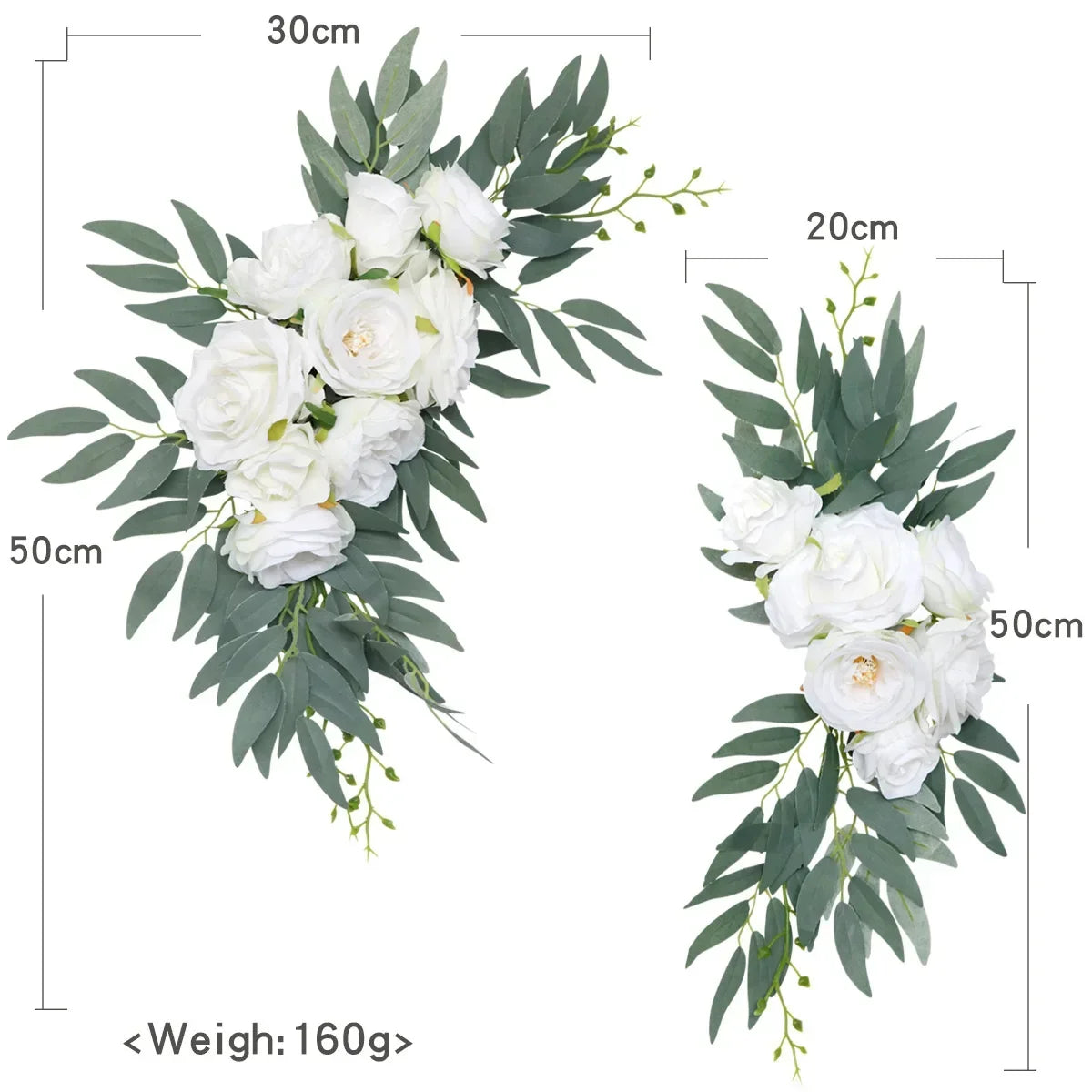 décorations florales mariage fleurs roses eucalyptus vert blanc anniversaire baby shower