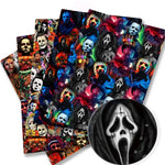 tapis halloween multicolore motifs horreur moderne graphique tissu polyester coton imprimé