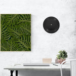 décoration murale disque vinyle noir vintage records muraux ornements disco modernes