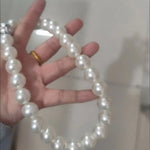 bracelet aimant blanc classique opacique 40cm 25cm traditionnel bijoux fantaisie