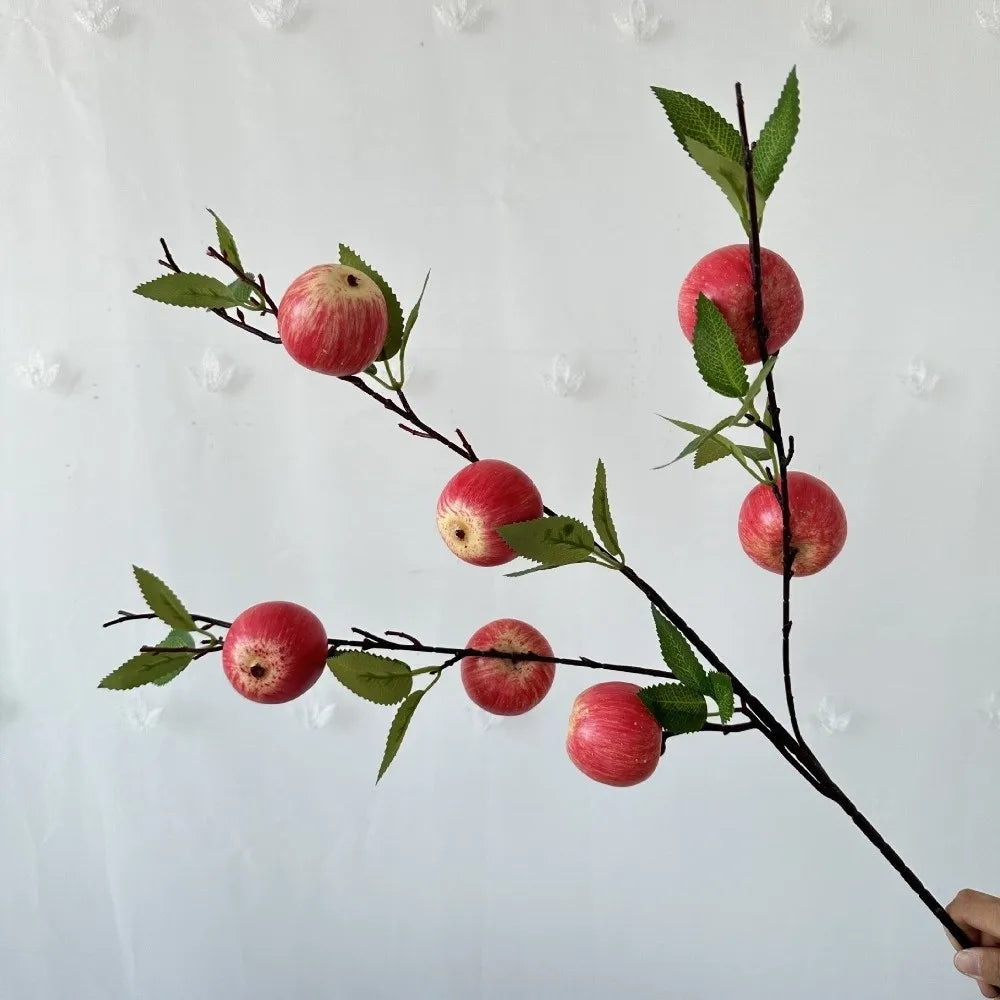 décoration intérieure branches fruits naturels pommes oranges citrons marrons festive maison anniversaire