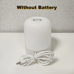 lampe tactile rechargeable led blanc moderne sans fil usb ambiance chambre table