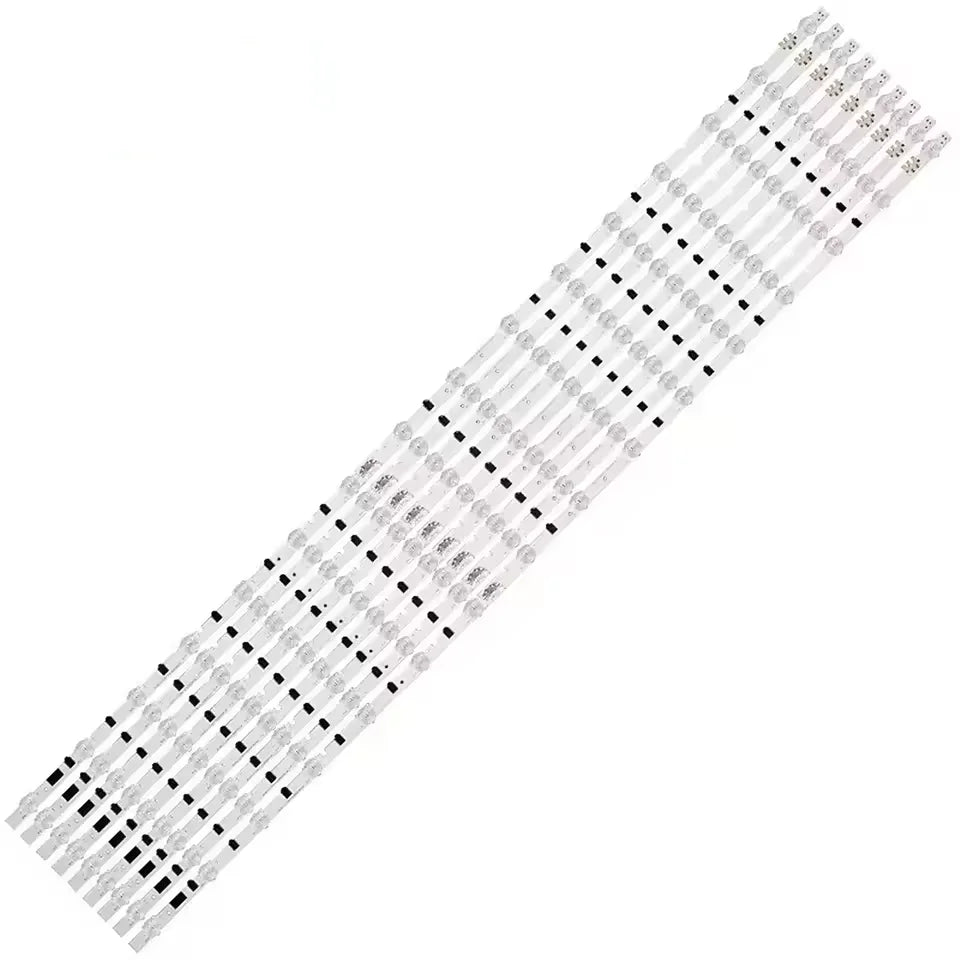 ruban led transparent moderne 1061mm 18 pièces diodes 3v