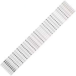 ruban led transparent moderne 1061mm 18 pièces diodes 3v
