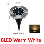 lumière solaire moderne led argent noir facile decoration extérieure ip65