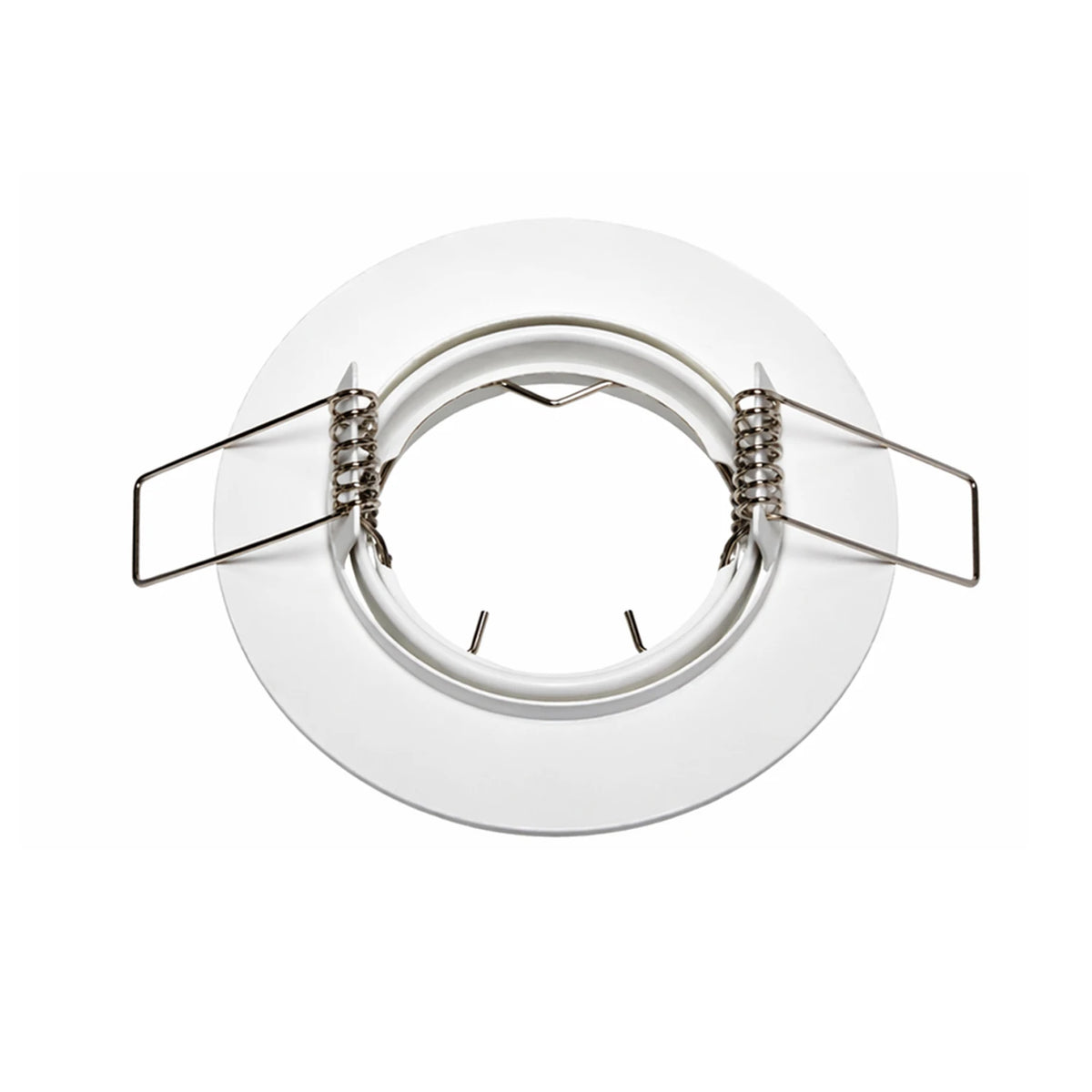 spots led modernes blancs gu10 downlights encastrables mr16 halogène 90260v métal rond