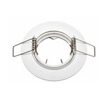 spots led modernes blancs gu10 downlights encastrables mr16 halogène 90260v métal rond