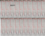 porte bougies verre transparent moderne 25cm 3cm mariage décoration table centro