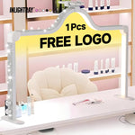 lampe led anneau bicolore 3200k 5600k réglable moderne clips transparent noir rose or