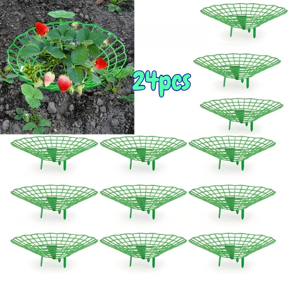 supports plante vert grille plastique anti putréfaction fruits jardinage pots fleurs