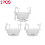 support plante suspendue transparent moderne rainuré chaîne métallique jardin décoration fleur