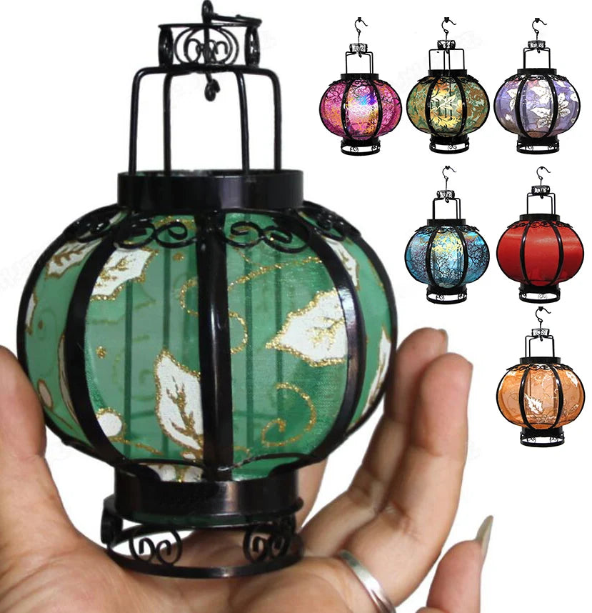 lanterne suspendue ronde artisanale décorative motif floral chinois fête nouvel an traditionnel