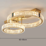lampe moderne or transparent facettes élégante invisible 249 2000lm 90 260v assemblage salon