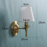 lampes murales or noir abat jour opaque classique traditionnel chambre coucher