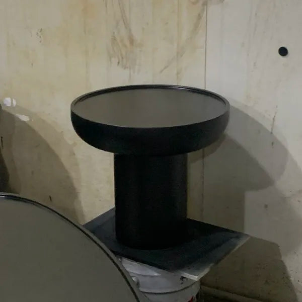 table basse ovale moderne bois minimaliste salon wabi stillwind
