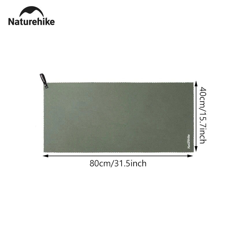 serviette microfibre vert olive moderne sportive sac rangement étanche légère absorbante