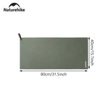 serviette microfibre vert olive moderne sportive sac rangement étanche légère absorbante
