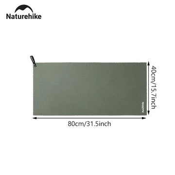 serviette microfibre vert olive moderne sportive sac rangement étanche légère rapide absorbante