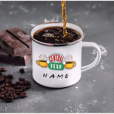 Tasse à café design Central Perk personnalisée Ombre Interieur