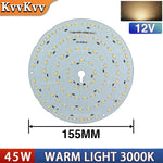 panneau led blanc moderne diodes smd5730 12v 3000k 6500k fixations inclusées