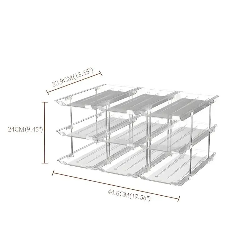 support conserves transparent moderne clips réutilisable abs clips empilable robuste gọn/vnd