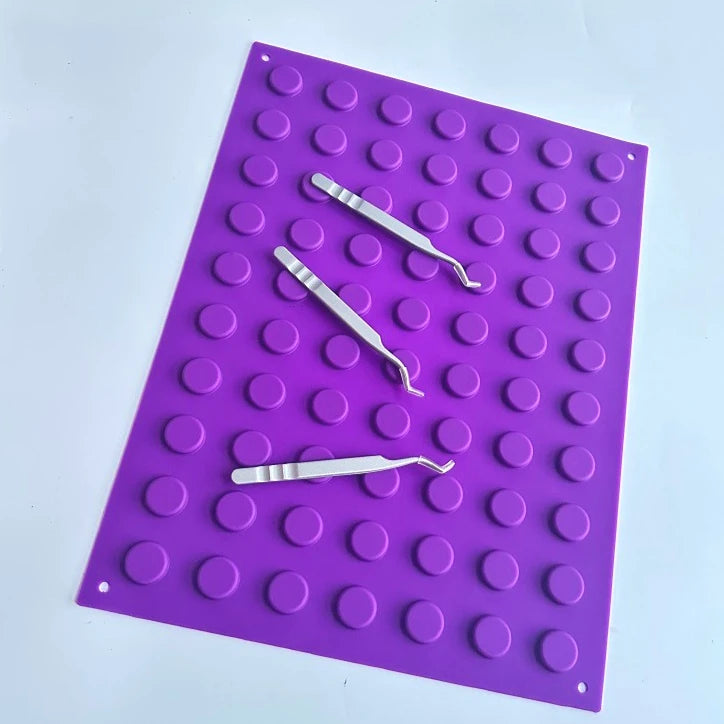tapis magnétique silicone violet vert bleu moderne instruments médicaux