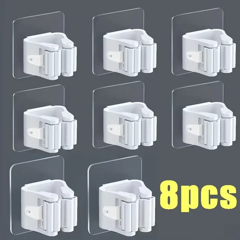 clips ménage adhésifs moderne gris clair imperméables multifonctions PVC respectueux environnement stockage