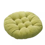 coussin rond velours couleur bleu turquoise jaune gris moderne confortable