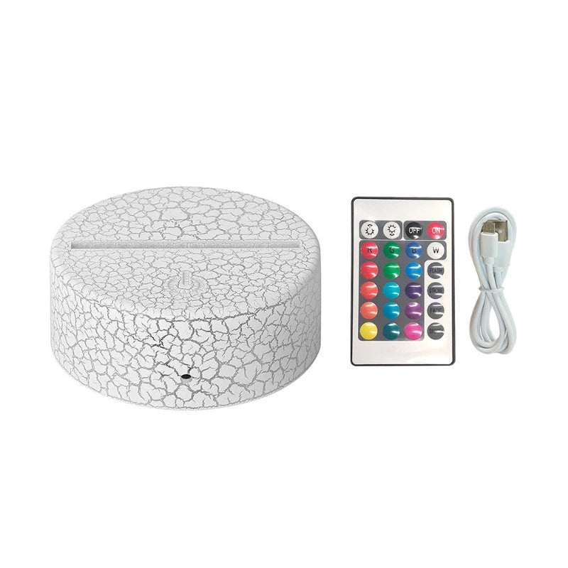 boîte lumière tactile câble usb télécommande 16 couleurs moderne noire matériau métal