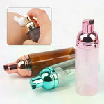 flacons pulvérisation mousse 60ml vert rose noir marron blanc transparent modernes rechargeables voyage